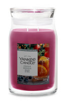 Jingle Mingle - Yankee Candle Limited Edition Signature Duftkerze im Glas (groß) - Kerze mit Brenndauer bis zu 80 Stunden