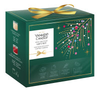 Yankee Candle Gift Set Geschenkbox mit 4 Mini Filled Votiv Kerzen - Geschenkset Weihnachten