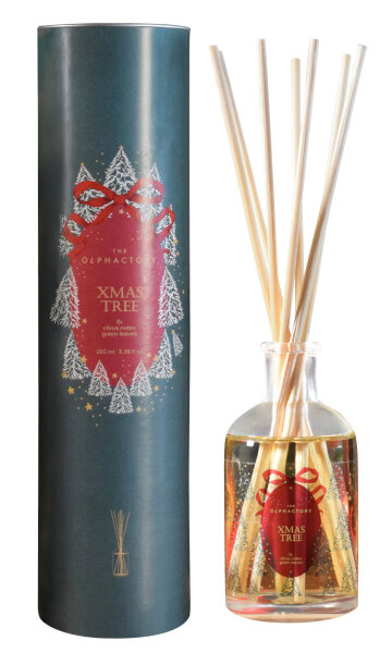 The Olphactory Diffuser X-MAS Tree Raumduft 100 ml  - Christmas Edition - Lufterfrischer, Duftstäbchen, Raum Duft, Verdunster
