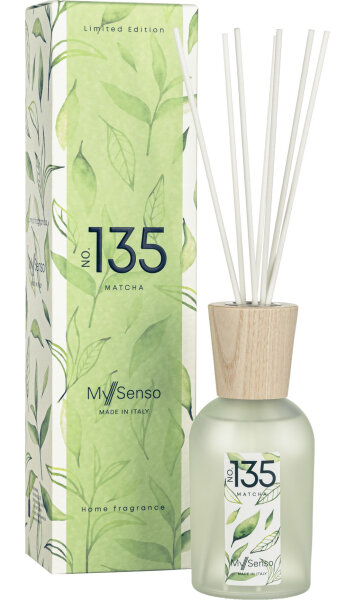 My Senso Limited Edition Diffuser N°135 Matcha Raumduft 240 ml  - Lufterfrischer, Duftstäbchen, Raum Duft, Verdunster